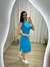 Vestido canelado regata na internet