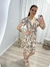 Vestido decote transpassado - comprar online