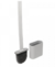 ESCOVA SANITÁRIA COM SUPORTE CINZA PLÁSTICO LYOR - comprar online