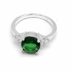 Anillo Cubic Verde (R33817)