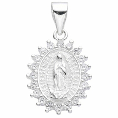 Dije Medalla Virgen De Guadalupe 1,5Cm PD65184