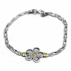 Pulsera Julianita Flor 18cm (PP79105)