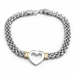 Pulsera Payason Corazón Calado 18Cm (PP79130)