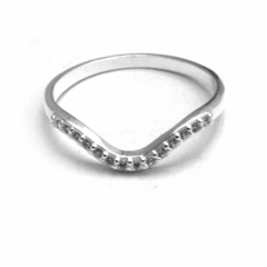 Anillo En Curva Micropave PR57221