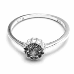 Anillo Flor Cubic PR58174