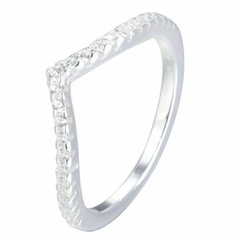 Anillo Pico Con Micropave PR65592