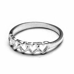 Anillo Corazones Calados (PR77267)