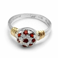 Anillo Frutilla Cubic Rojo ( PR82109)