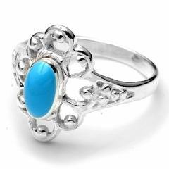 Anillo Flor Celeste (PR97070)