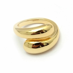 Anillo Dorado Gota Chunky R29959 - comprar online