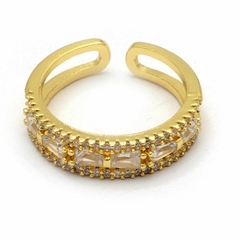 Anillo Dorado Con Cubic R29967 - comprar online