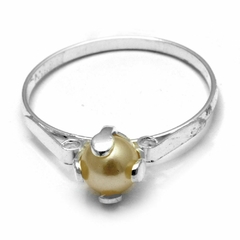 Anillo Perla Engarzada (R9004)