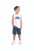 Bermuda Infantil Menino Navy Molecotton Mescla HAVE FUN