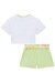 Conjunto de Blusa Boxy Over em Meia Malha e Shorts em Moletom KUKIÊ - loja online