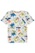 Camiseta Infantil Menino em Meia Malha Dinossauros LUC.BOO -  GRIFFE LOJA DE ROUPAS LTDA