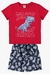 Conjunto Infantil Menino Camiseta Meia Malha e Bermuda Microsuede Sublimado BOCA GRANDE na internet