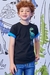 Camiseta Infantil Menino em Meia Malha Dinossauro LUC.BOO na internet