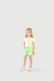 Conjunto Infantil Menina Baby Look Cotton e Short Moletom sem Felpa BOCA GRANDE