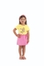 Blusa Infantil Menina Enjoy Meia Malha HAVE FUN