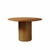 Mesa IMCAL Redonda com Tampo Off White ou Madeira Cinamomo - comprar online