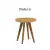 MESA CLASSIC LATERAL REDONDA DECORAÇÃO IMKAL SALA DE ESTAR - Maison Shop