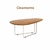 A Mesa de Centro IMCAL P Decoração Sala Sofisticado - Maison Shop
