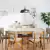Mesa de Jantar Wind Nature com Vidro Off White e Estrutura Maciça na internet