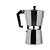 CAFETEIRA ITALIANA 6 XICARAS EXPRESSO GRANDE MOKA LUXO PRATA ALUMÍNIO MANUAL PR - comprar online