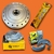 Cubo + Freio, Flange e Raios Fan 125 08+Dianteiro Unibreq - comprar online