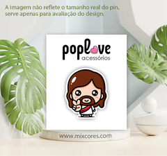 Pin - N. Sr. Jesus Cristo Paz e Amor
