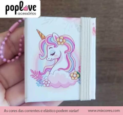 Chaveirinho com Bloquinho Adesivo - Unicórnio - comprar online