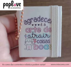 Chaveirinho com Bloquinho Adesivo - Agradecer - comprar online