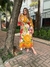 VESTIDO CROPPED MANGAS FOLHAGEM COOL