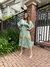 VESTIDO MIDI MANGAS MEMÓRIAS DE VERÃO - VERDE MENTA - A'cor