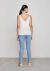 REGATA ALÇAS FINAS DECOTE V - OFF-WHITE - A'cor