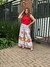 CALÇA PANTALONA ESTAMPADA JARDIM ENCANTADO na internet