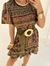 Vestido Curto Jardim de Jaipur - comprar online