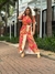 VESTIDO TRANSPASSE FLORAL PAISLEY - comprar online