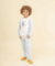 Pijama Infantil Algodão Pima Mr Cookie Blue Chess - comprar online