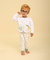 Cardigan Infantil Safari Branco na internet