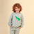 Moletom Infantil Algodão Pima Verde Jacaré - comprar online