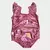 Body Infantil Collant Rose