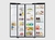 HELADERA SAMSUNG SIDE BY SIDE RS27T5561 C/PANTALLA 685LTS en internet