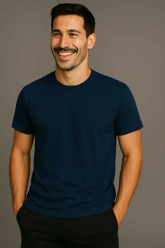 BÁSICA AZUL MARINHO MASCULINA - comprar online