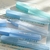 Resaltador Con Brillo Set X3 Azules