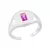 Anel Dedinho Pink