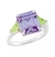 Anel Quadrado Lavanda com Lima - comprar online