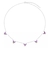 Choker Borboleta Pink