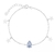 Pulseira Estrelas Aquamarine