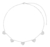 Colar Choker Coração Cravejado Shine